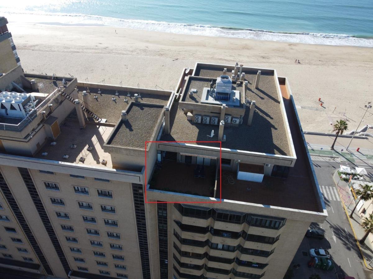 Atico Primera Linea De Playa. Cádis Exterior foto